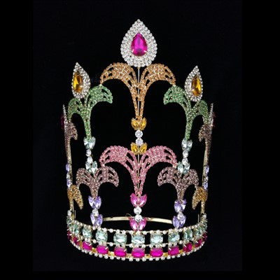 Farverige Girl Pageant Crowns